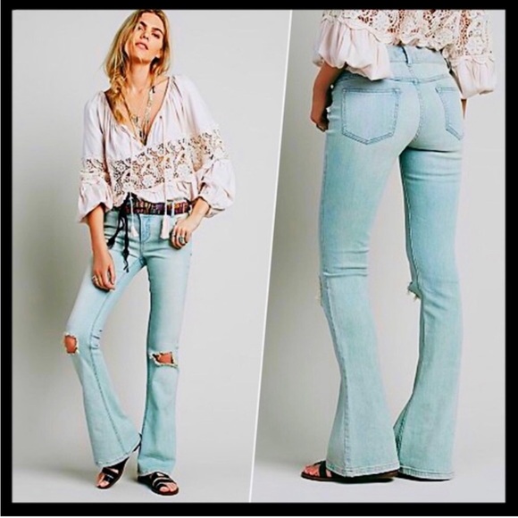 Free People Denim - Free People Flare Jeans